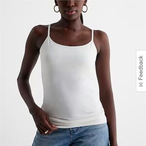 White Spaghetti Strap Tank Top